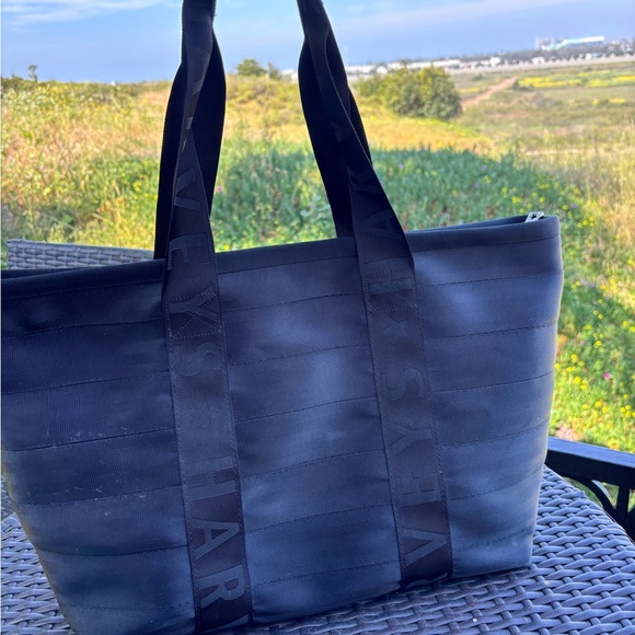 Harveys Black Large Boat Tote VEUC - Picture 2 of 4